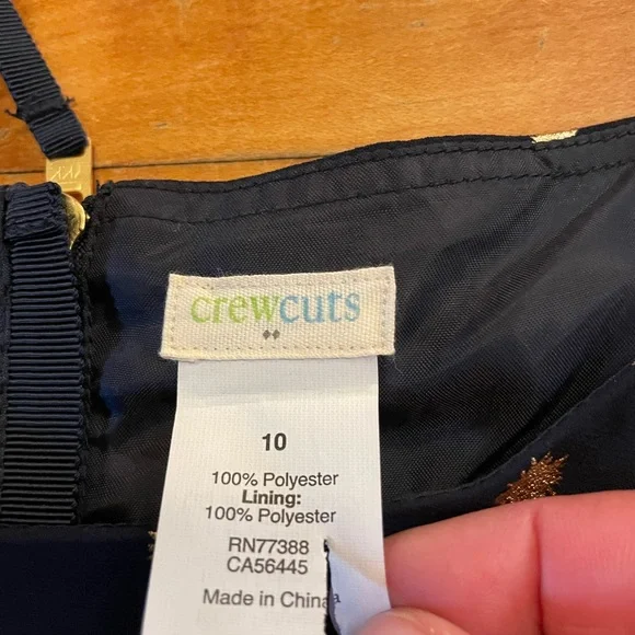 Crewcuts Navy Starburst Dress - Picture 3 of 4